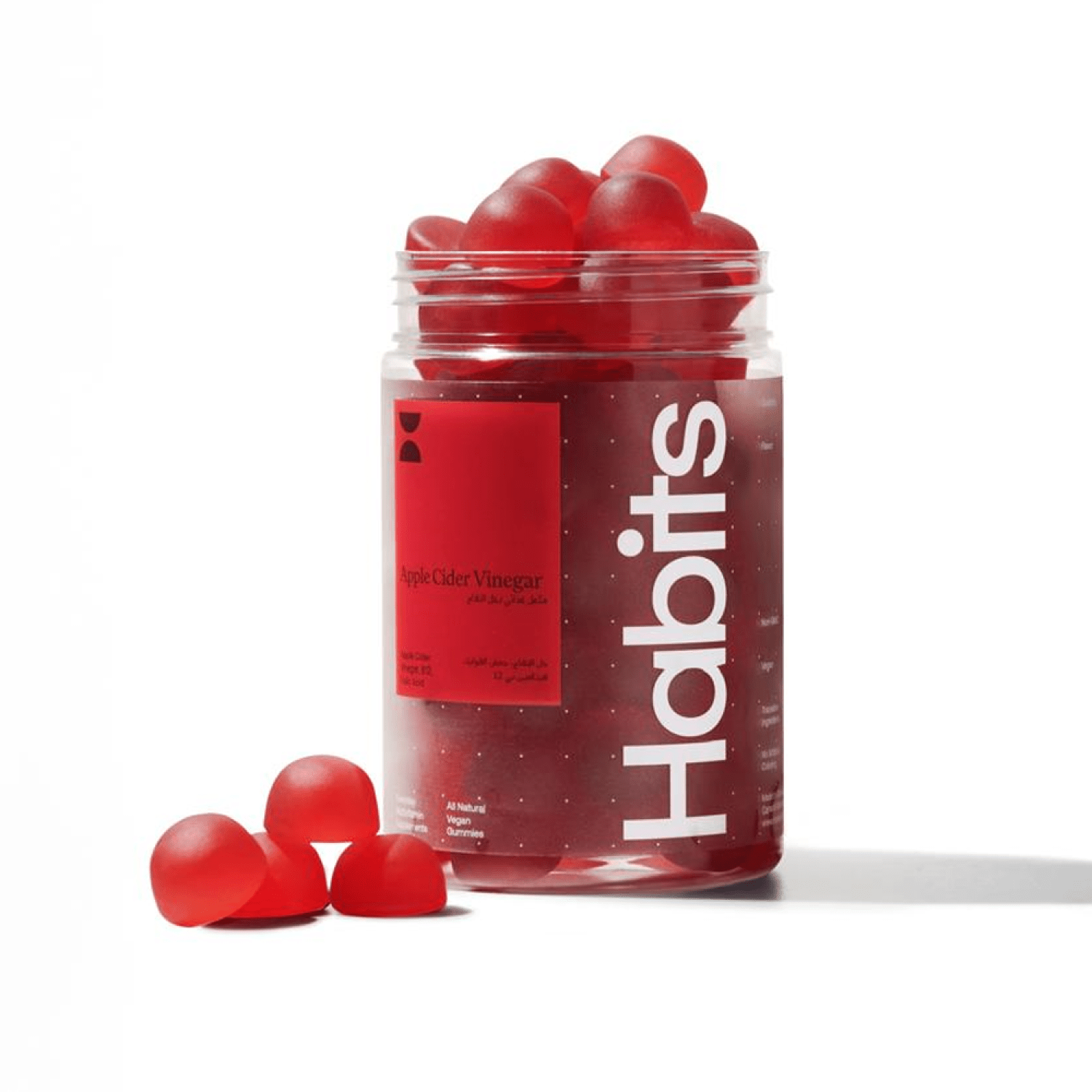 Habits Apple Cider Vinegar - 60 Tablets - الصورة 3