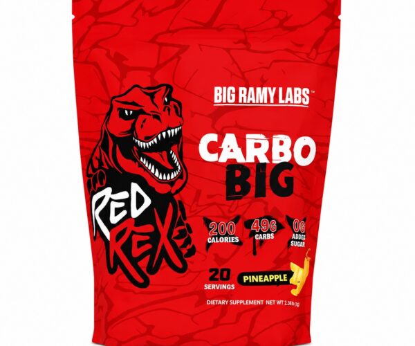 REDREX - Carbo Big - Pineapple - 1kg - 20 servi عبوة ريد ريكس كاربو بيج بنكهة الأناناس 1 كجم
