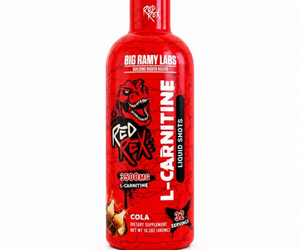 REDREX - L-Carnitine Liquid 3500MG - Cola - 480ml - 30 serving عبوة إل كارنتين سائل ريد ريكس بنكهة الكولا 480 مل